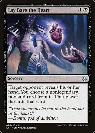 Lay Bare the Heart [Amonkhet] | Good Games North