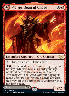 Plargg, Dean of Chaos // Augusta, Dean of Order [Strixhaven: School of Mages] | Good Games North