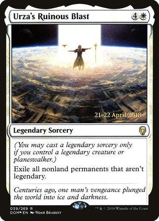 Urza's Ruinous Blast [Dominaria Promos] | Good Games North