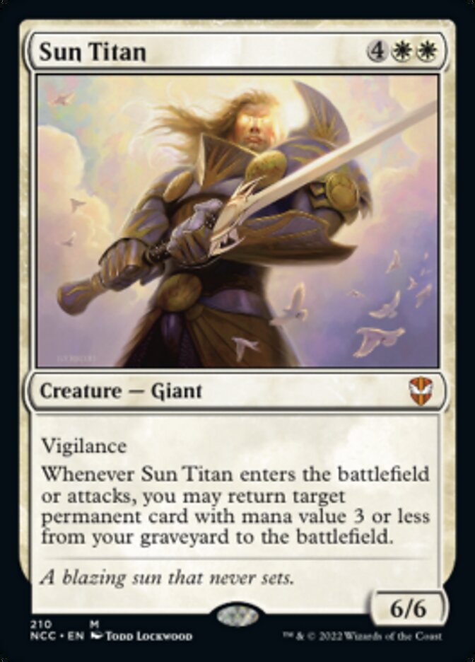Sun Titan [Streets of New Capenna Commander] | Good Games North