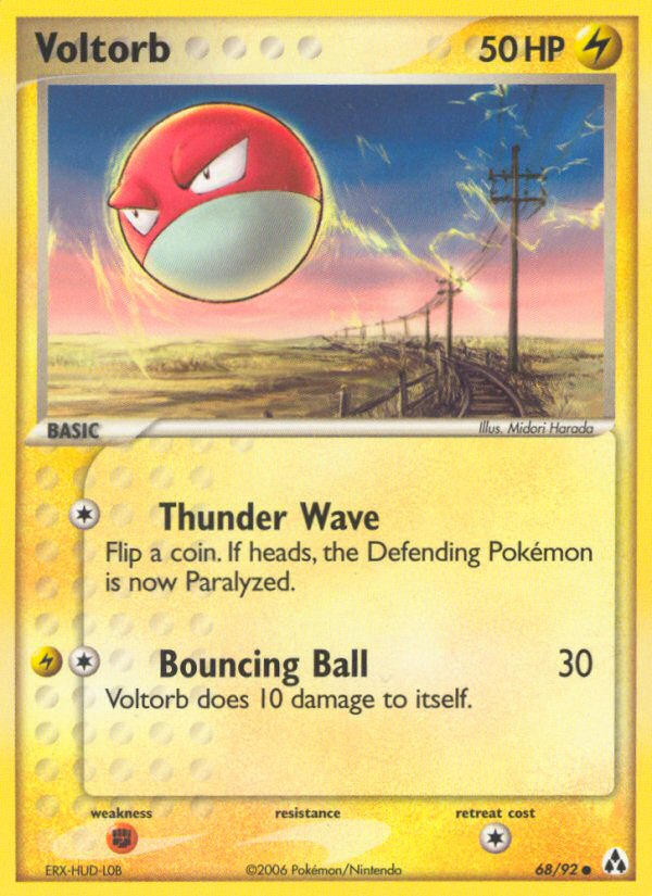 Voltorb (68/92) [EX: Legend Maker] | Good Games North