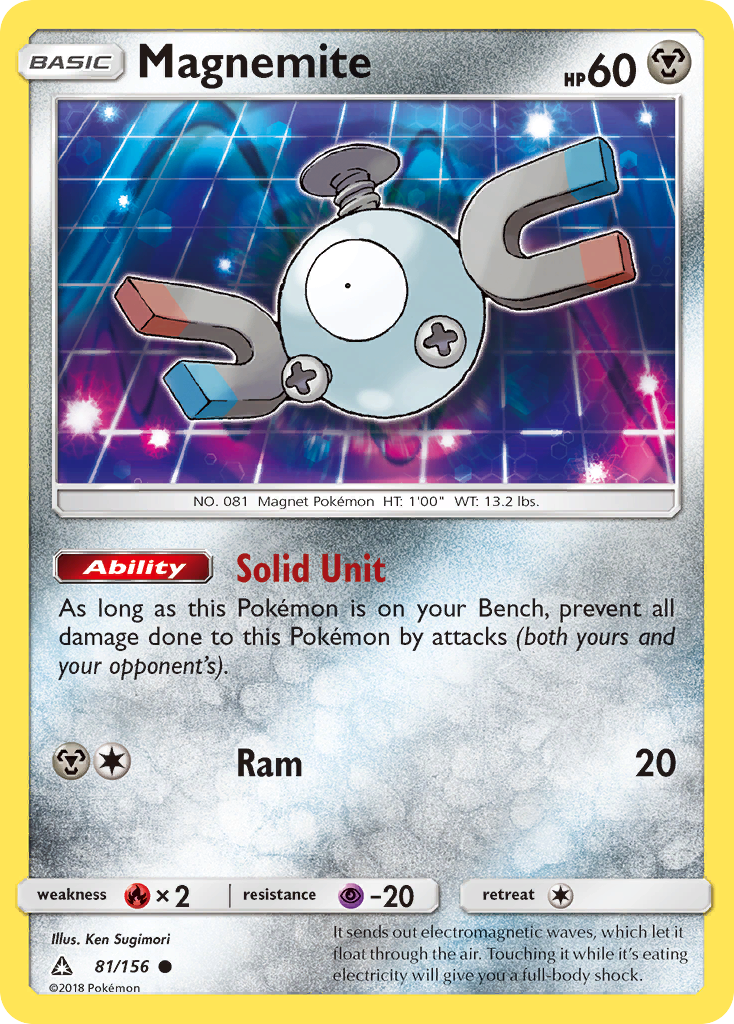 Magnemite (81/156) [Sun & Moon: Ultra Prism] | Good Games North