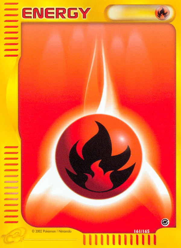Fire Energy (161/165) [Expedition: Base Set] | Good Games North