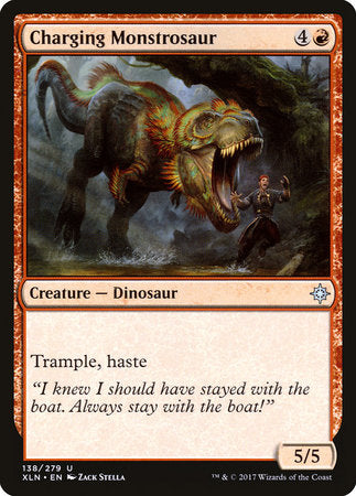 Charging Monstrosaur [Ixalan] | Good Games North