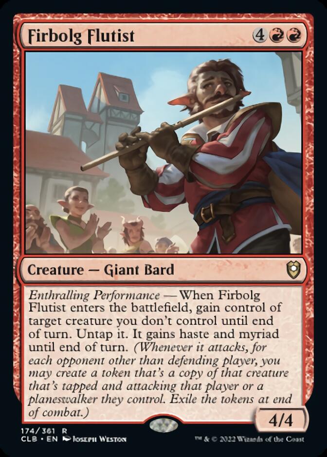 Firbolg Flutist [Commander Legends: Battle for Baldur's Gate] | Good Games North