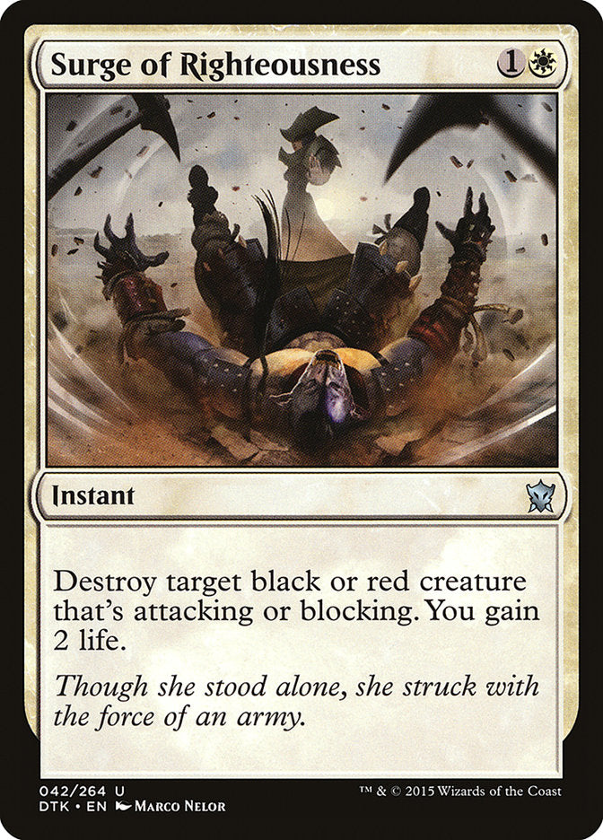 Surge of Righteousness [Dragons of Tarkir] | Good Games North