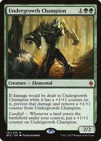 Undergrowth Champion [Battle for Zendikar] | Good Games North