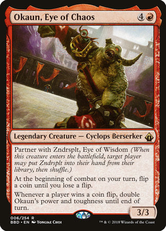 Okaun, Eye of Chaos [Battlebond] | Good Games North