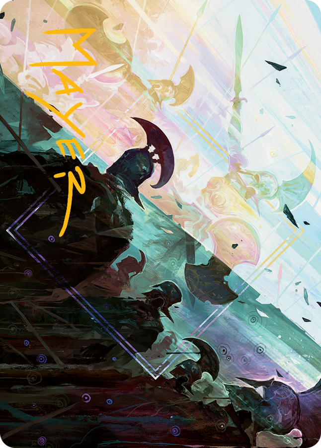 Surge of Salvation Art Card (Gold-Stamped Signature) [March of the Machine Art Series] | Good Games North