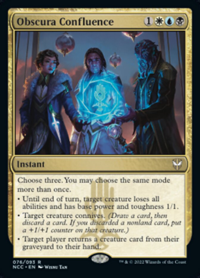Obscura Confluence [Streets of New Capenna Commander] | Good Games North