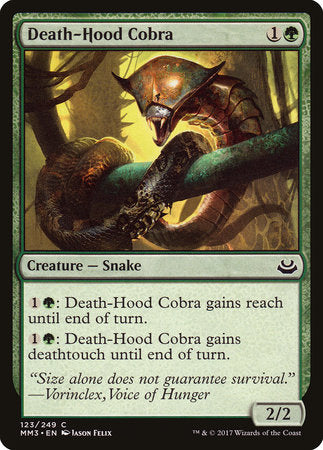 Death-Hood Cobra [Modern Masters 2017] | Good Games North