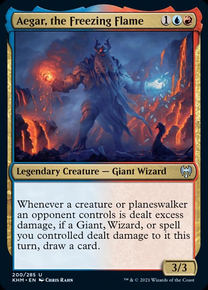 Aegar, the Freezing Flame [Kaldheim] | Good Games North