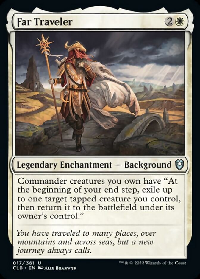 Far Traveler [Commander Legends: Battle for Baldur's Gate] | Good Games North