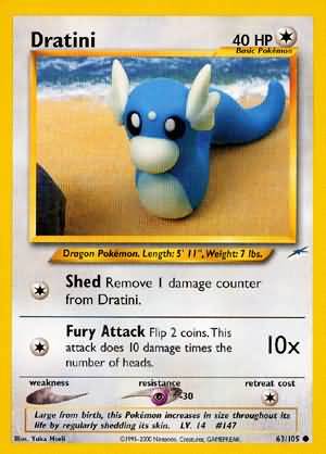 Dratini (63/105) [Neo Destiny Unlimited] | Good Games North