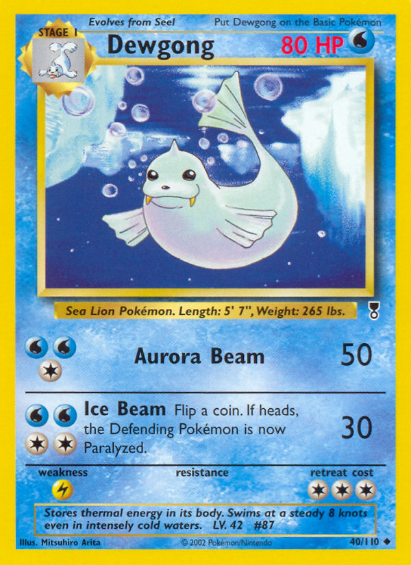 Dewgong (40/110) [Legendary Collection] | Good Games North