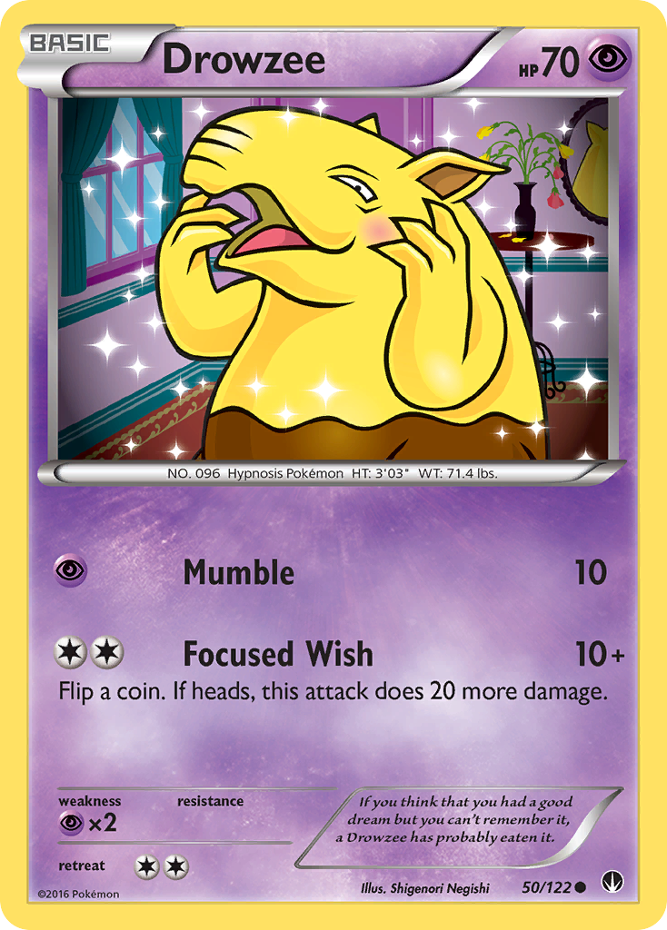 Drowzee (50/122) [XY: BREAKpoint] | Good Games North