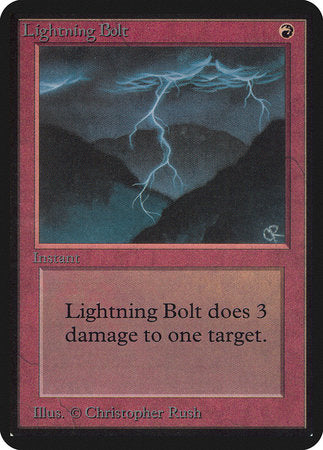 Lightning Bolt [Limited Edition Alpha] | Good Games North