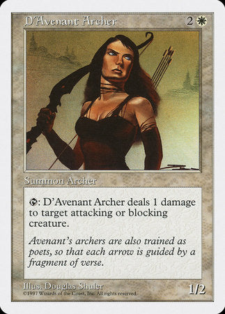 D'Avenant Archer [Fifth Edition] | Good Games North