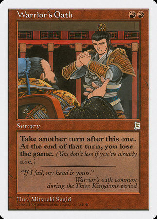 Warrior's Oath [Portal Three Kingdoms] | Good Games North