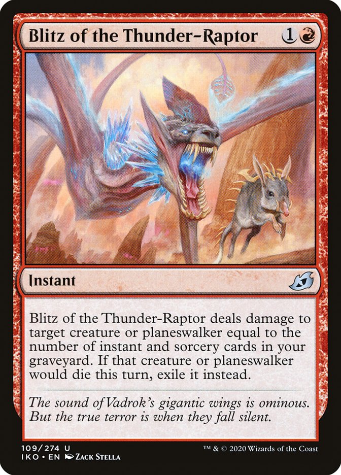 Blitz of the Thunder-Raptor [Ikoria: Lair of Behemoths] | Good Games North
