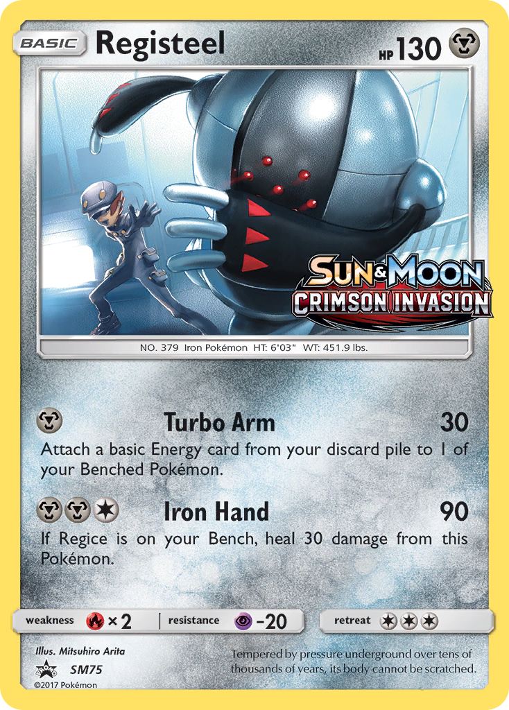Registeel (SM75) [Sun & Moon: Black Star Promos] | Good Games North