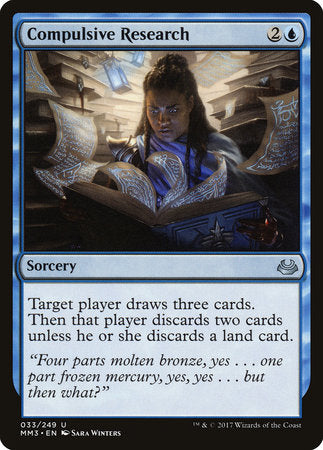 Compulsive Research [Modern Masters 2017] | Good Games North