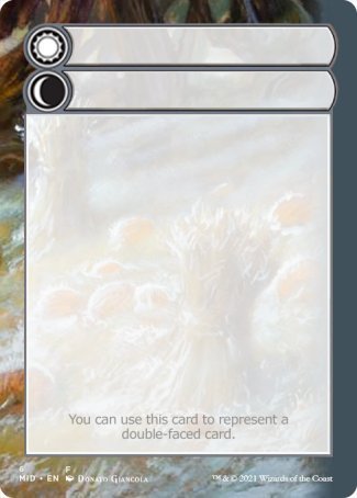 Helper Card (6/9) [Innistrad: Midnight Hunt Tokens] | Good Games North