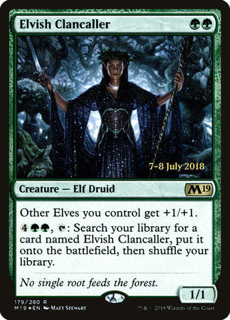 Elvish Clancaller [Core Set 2019 Promos] | Good Games North
