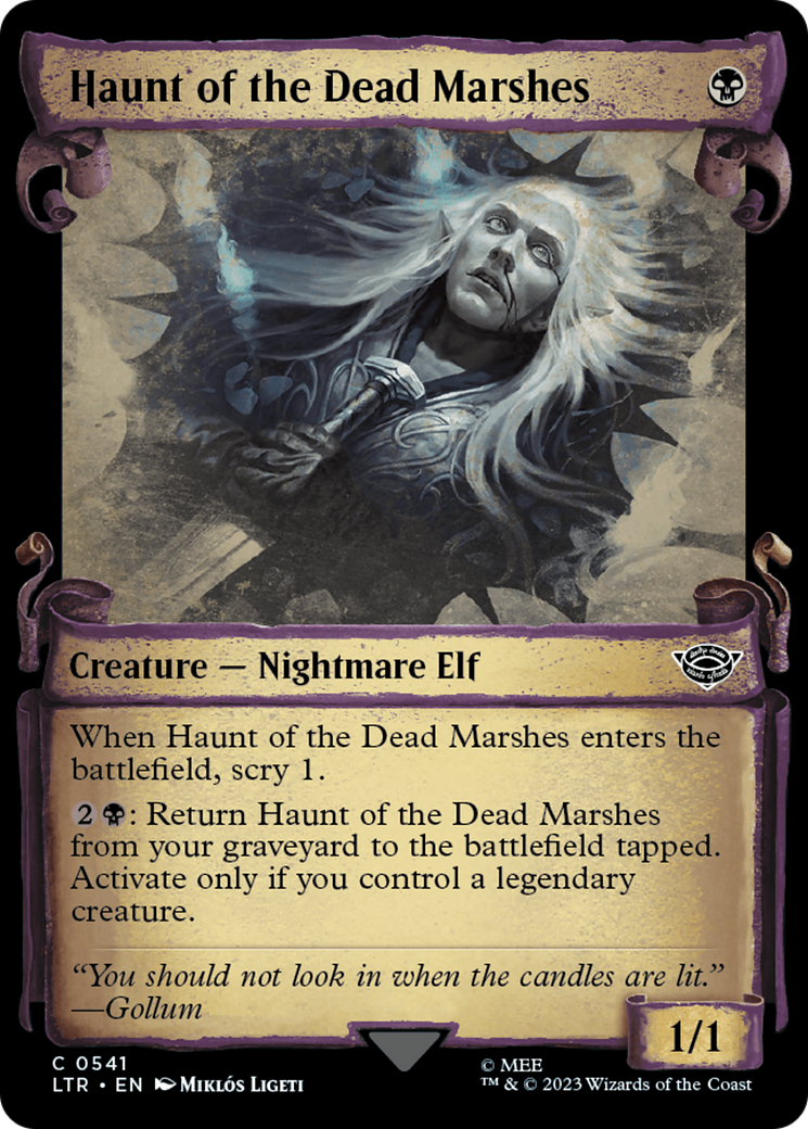 Haunt of the Dead Marshes [The Lord of the Rings: Tales of Middle-Earth Showcase Scrolls] | Good Games North