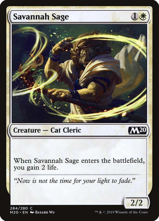 Savannah Sage [Core Set 2020] | Good Games North