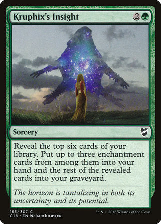 Kruphix's Insight [Commander 2018] | Good Games North