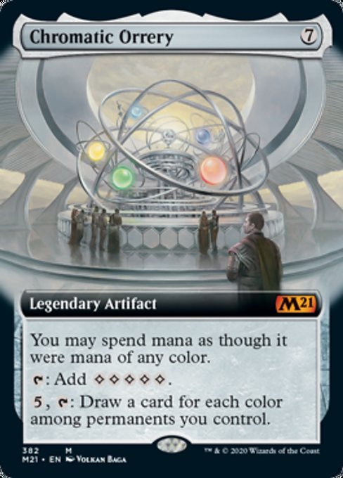 Chromatic Orrery (Extended Art) [Core Set 2021] | Good Games North