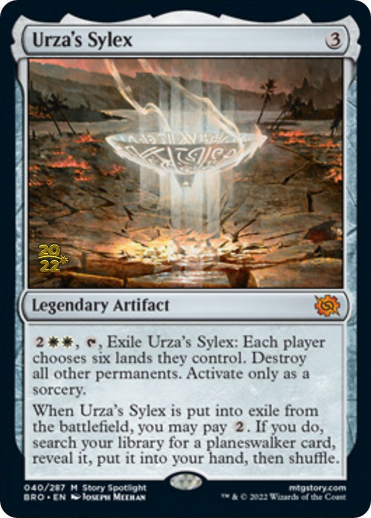 Urza's Sylex [The Brothers' War: Prerelease Promos] | Good Games North