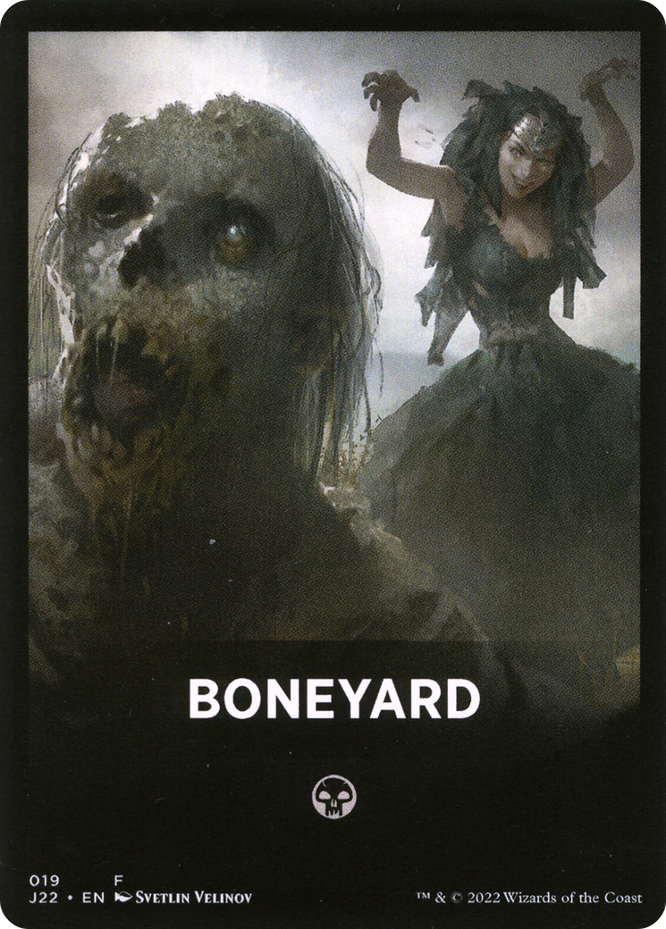 Boneyard Theme Card [Jumpstart 2022 Front Cards] | Good Games North