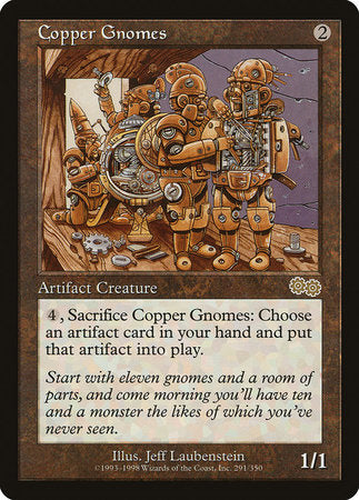 Copper Gnomes [Urza's Saga] | Good Games North