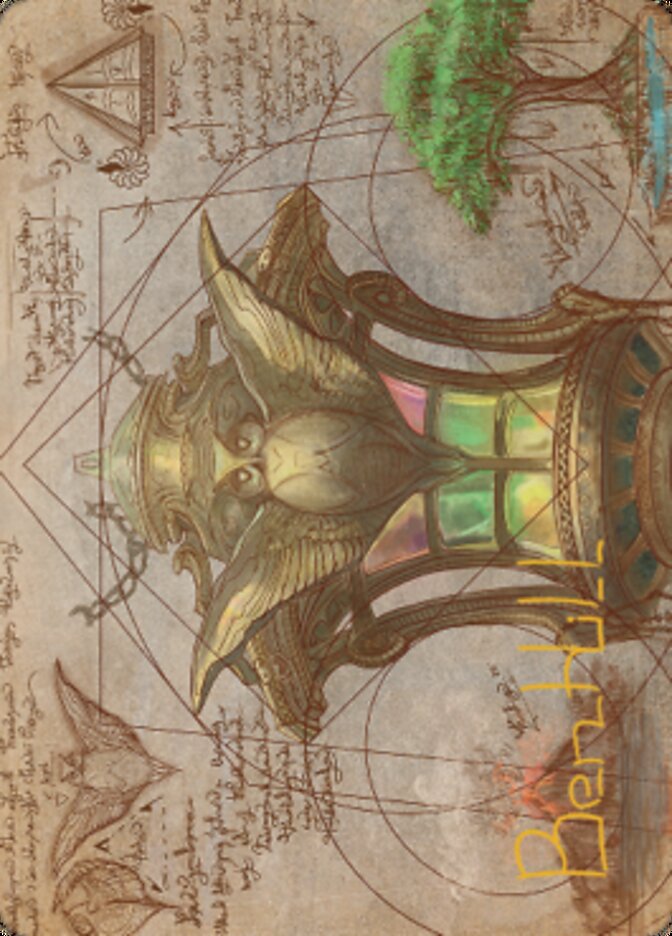 Chromatic Lantern Art Card (Gold-Stamped Signature) [The Brothers' War Art Series] | Good Games North