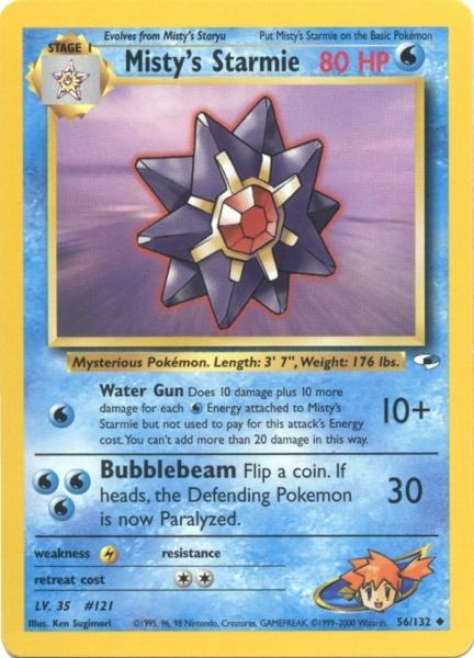 Misty's Starmie (56/132) [Gym Heroes Unlimited] | Good Games North