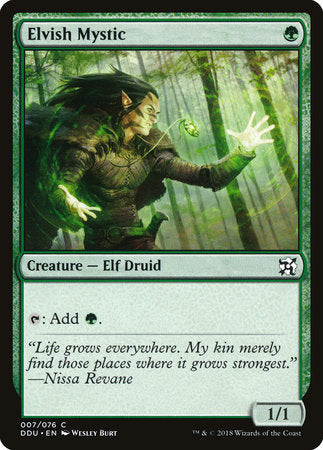 Elvish Mystic [Duel Decks: Elves vs. Inventors] | Good Games North