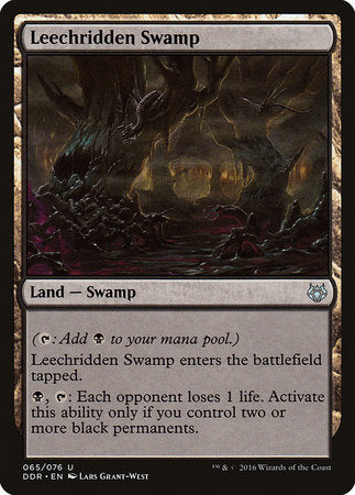 Leechridden Swamp [Duel Decks: Nissa vs. Ob Nixilis] | Good Games North