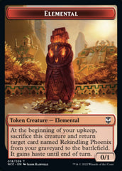 Elemental (018) // Copy Double-sided Token [Streets of New Capenna Commander Tokens] | Good Games North