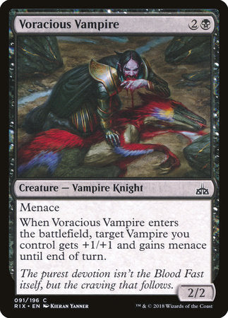 Voracious Vampire [Rivals of Ixalan] | Good Games North