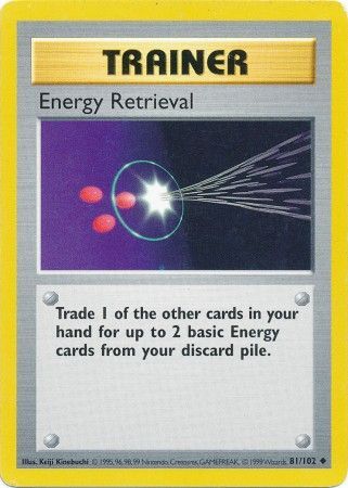 Energy Retrieval (81/102) [Base Set Shadowless Unlimited] | Good Games North