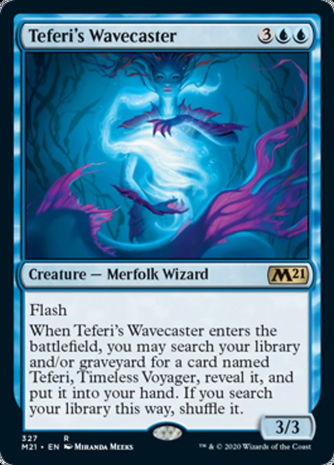 Teferi's Wavecaster [Core Set 2021] | Good Games North