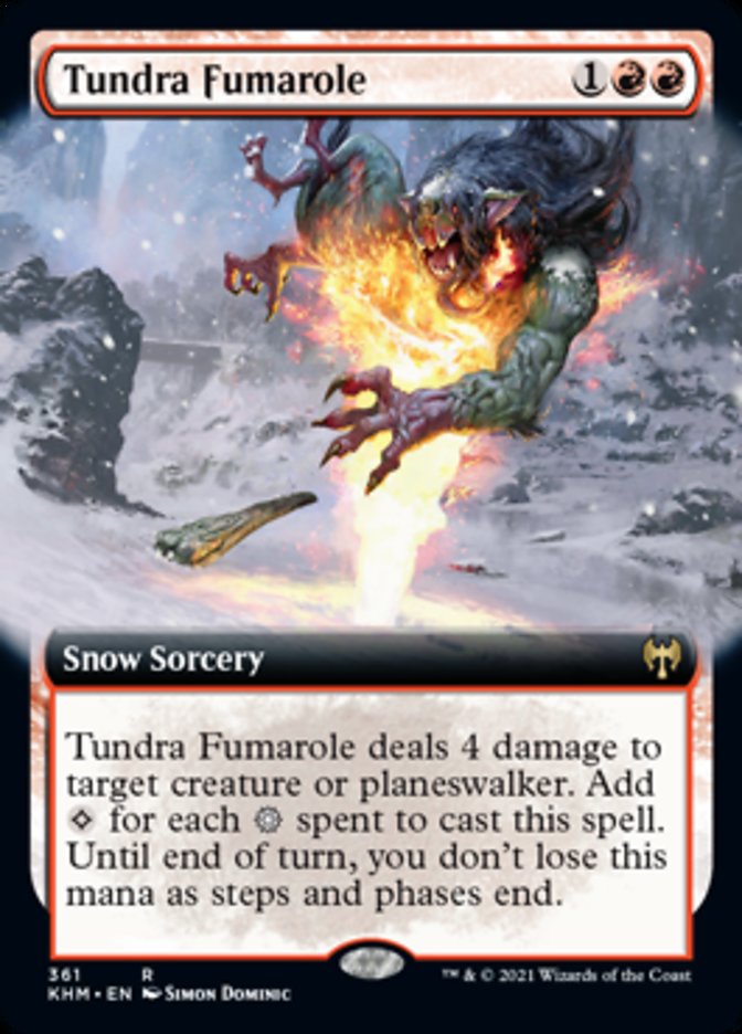 Tundra Fumarole (Extended Art) [Kaldheim] | Good Games North