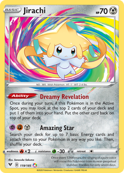 Jirachi (119/185) [Sword & Shield: Vivid Voltage] | Good Games North