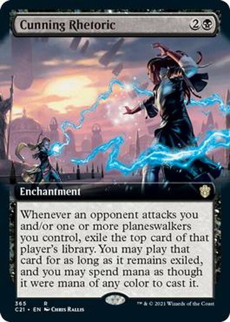 Cunning Rhetoric (Extended) [Commander 2021] | Good Games North