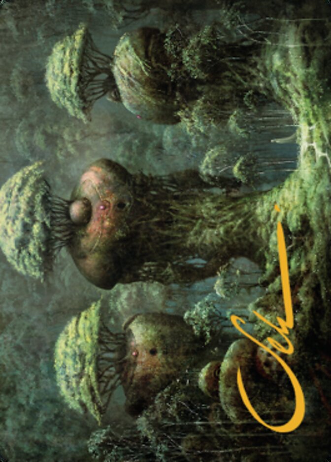 Forest Art Card (Gold-Stamped Signature) [Dominaria United Art Series] | Good Games North