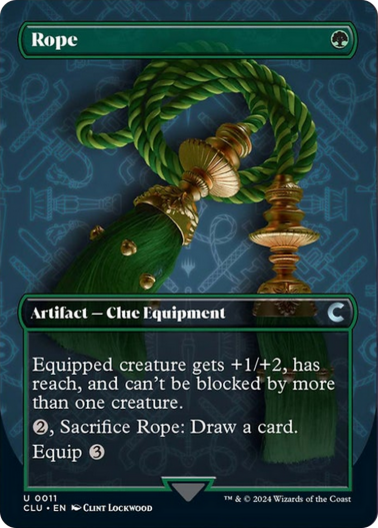 Rope (Borderless) [Ravnica: Clue Edition] | Good Games North