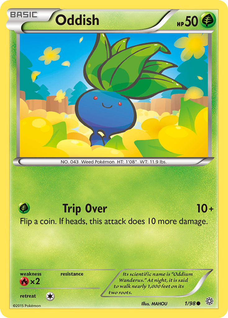 Oddish (1/98) [XY: Ancient Origins] | Good Games North