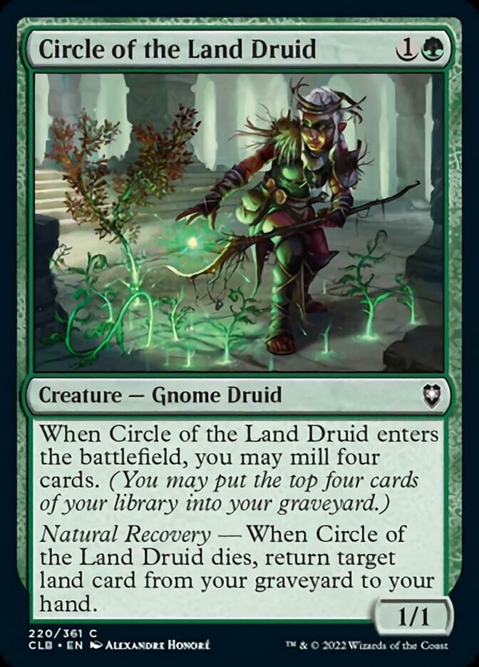Circle of the Land Druid [Commander Legends: Battle for Baldur's Gate] | Good Games North